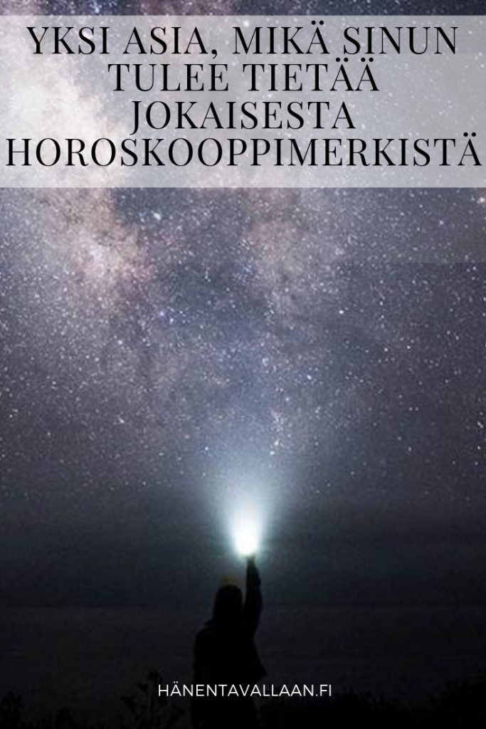 Yksi Asia, Mikä Sinun Tulee Tietää Jokaisesta Horoskooppimerkistä
