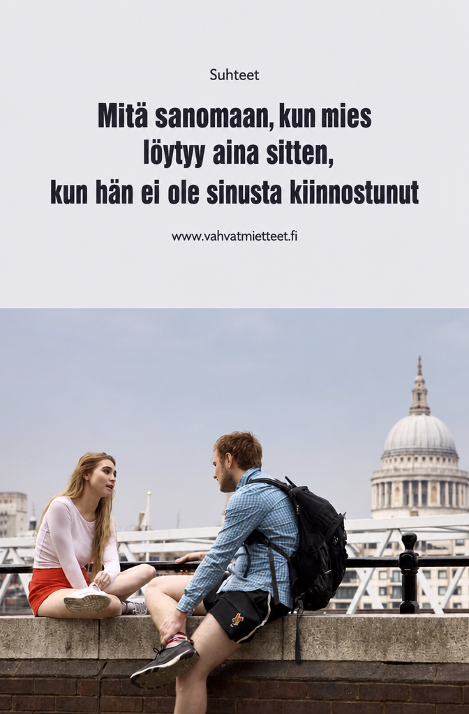 Ausreden, die ein Mann immer dann erfindet, wenn er nicht an dir interessiert ist
