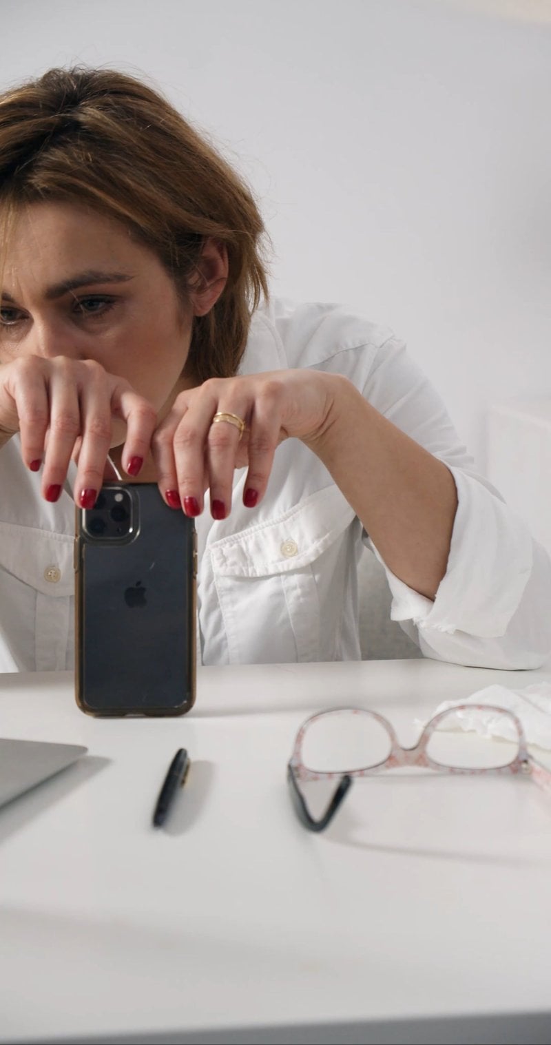 Sad Woman Crying in Front of a Computer Free Stock Video Footage,  Royalty-Free 4K & HD Video Clip
