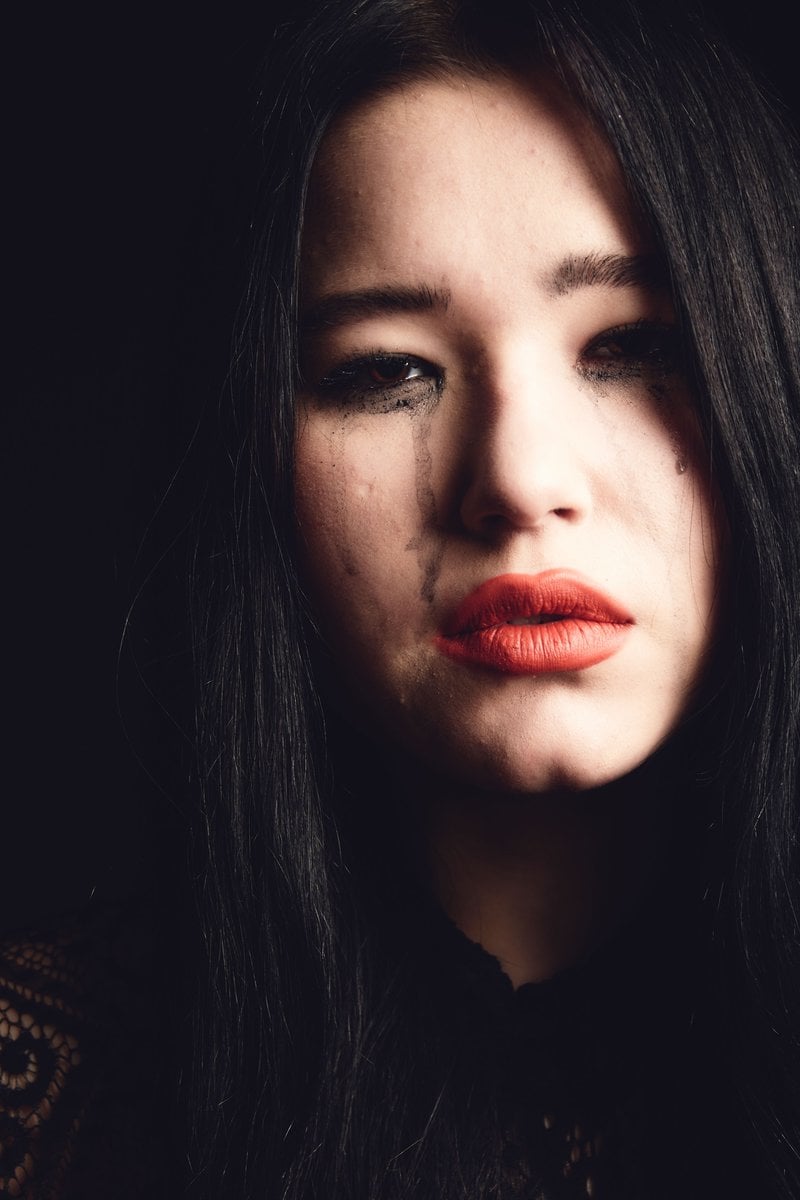 A Close-up Shot of a Crying Woman &middot; Free Stock Photo