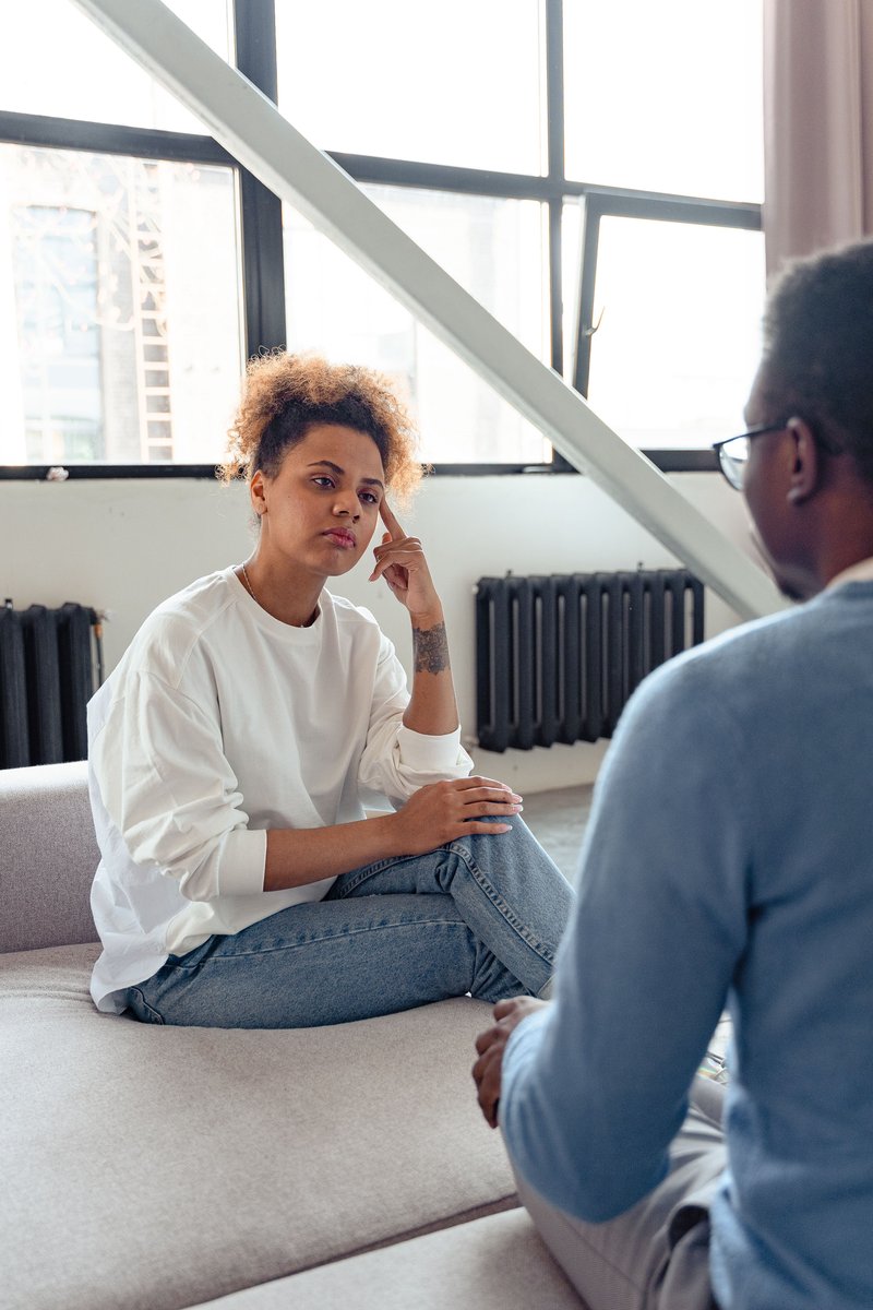 A Woman Listening &middot; Free Stock Photo