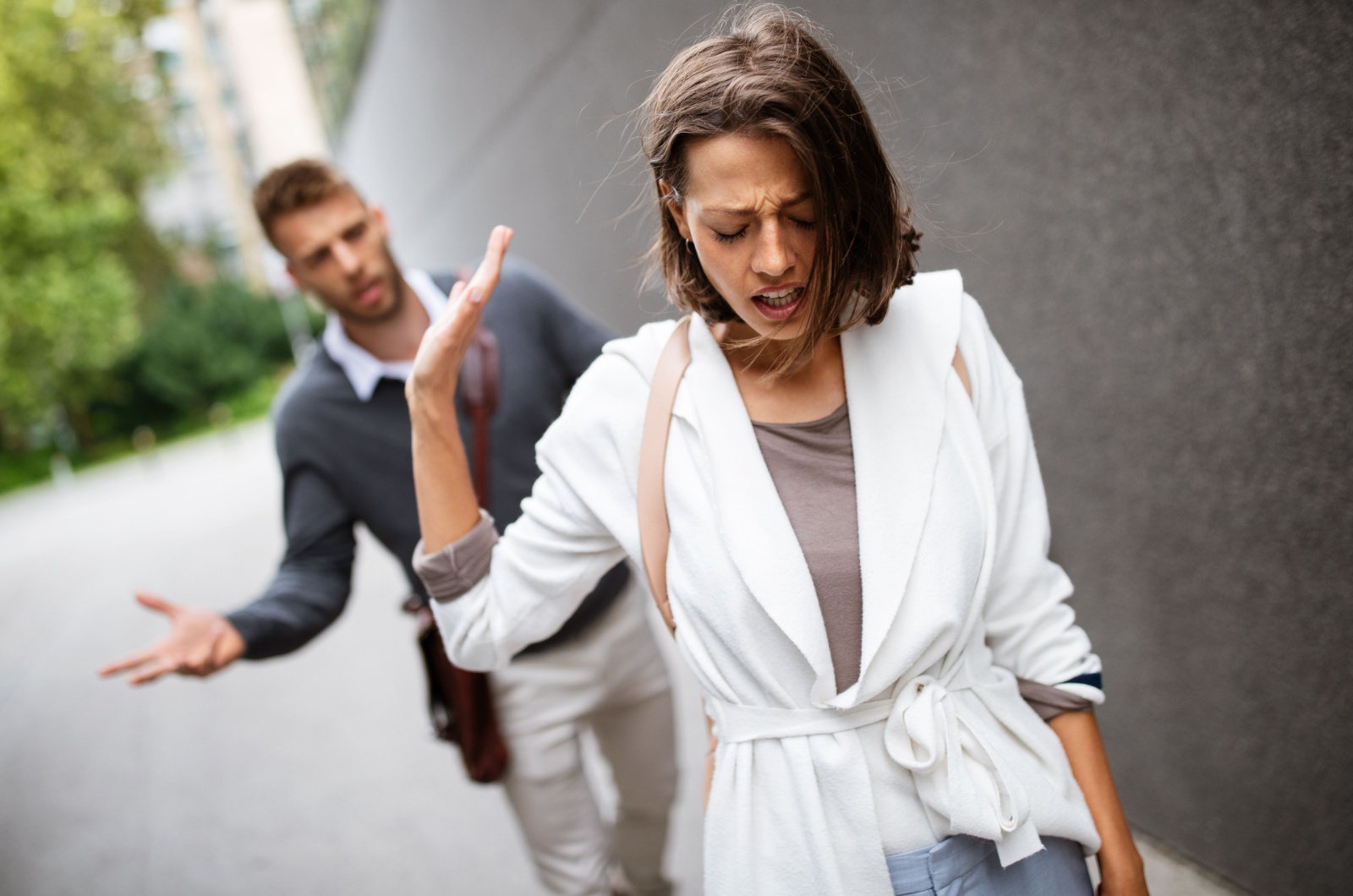Frau trennt sich Frau trennt sich