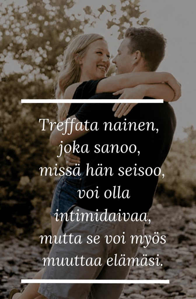 Millaista on deittailla naista, joka sanoo asiat suoraan