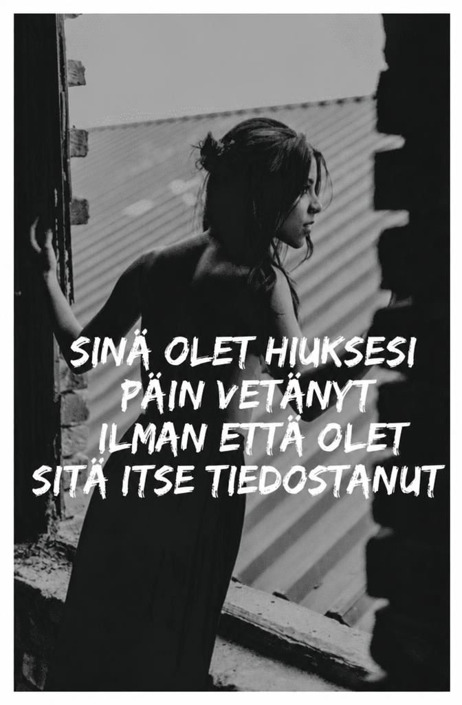 Olet menettämässä hänet huomaamattasi