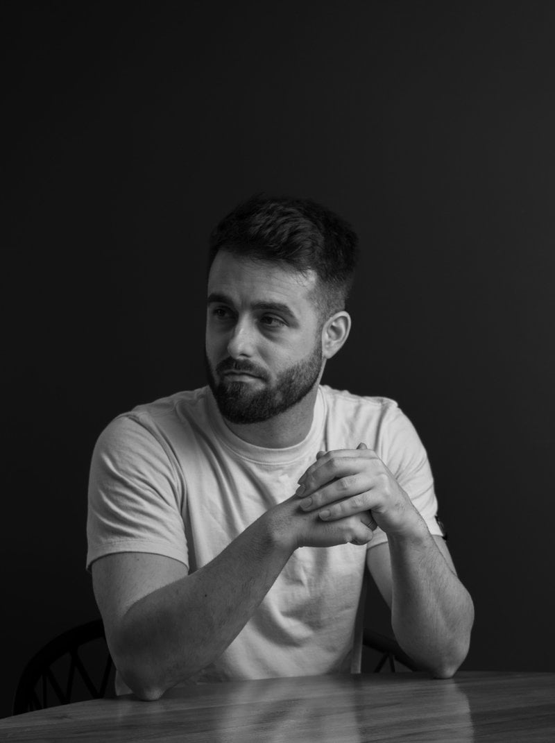 Professional Black and White Portrait of a Man &middot; Free Stock Photo