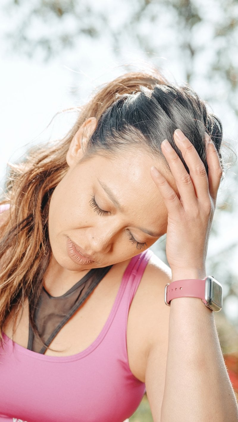 Woman Experiencing Headache &middot; Free Stock Photo