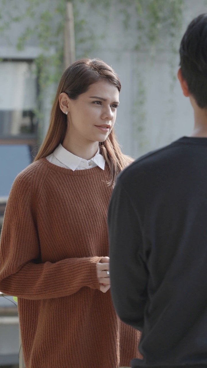 Woman, Man, Conversation. Free Stock Video