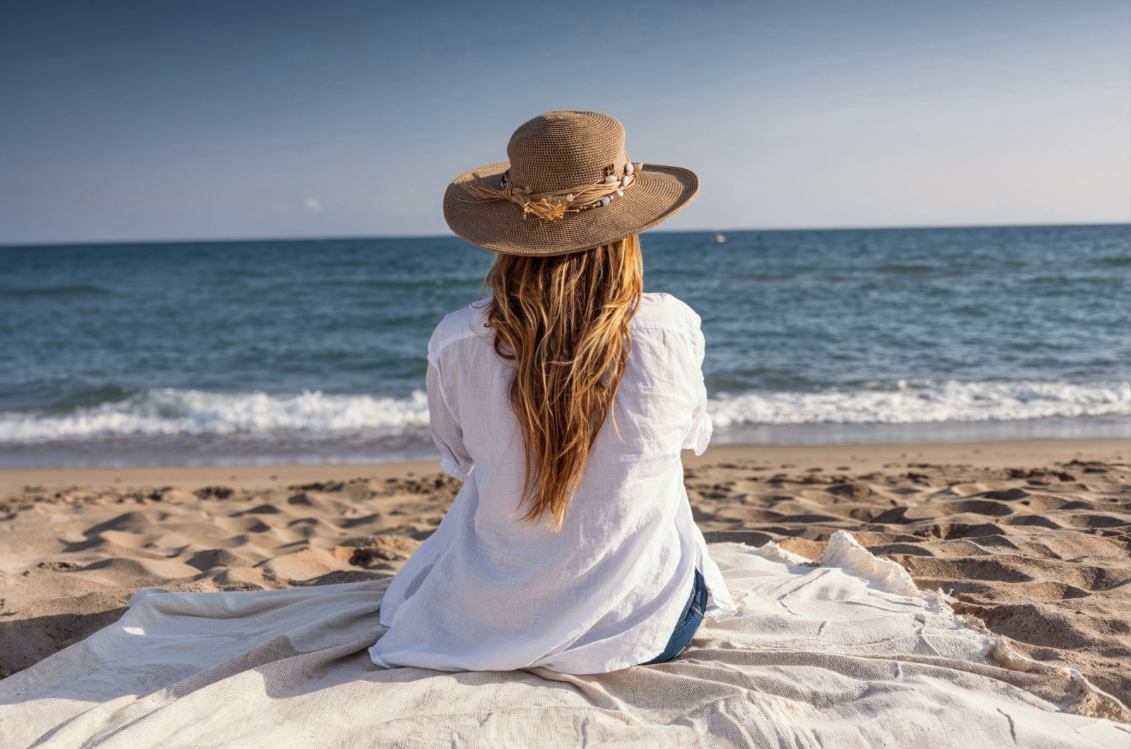 frau am strand frau am strand
