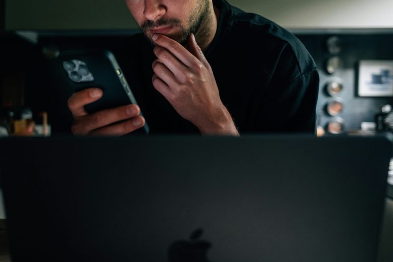 He Keeps Checking Her Social Media