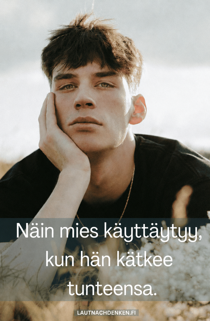 So verh&auml;lt sich ein Mann, wenn er seine Gef&uuml;hle versteckt