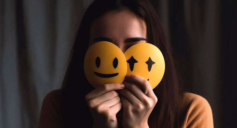 You perform “happy” for others while crumbling inside. You perform “happy” for others while crumbling inside.
