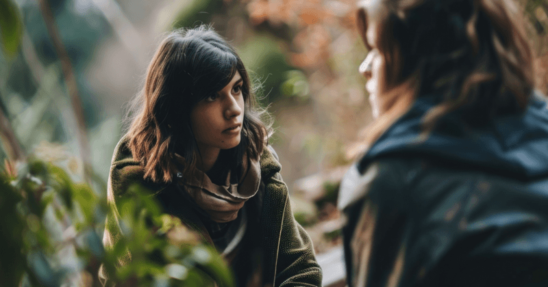 You second-guess your emotions. You second-guess your emotions.