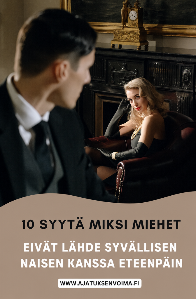 10 syytä, miksi moni mies ei osaa olla syvällisen naisen kanssa